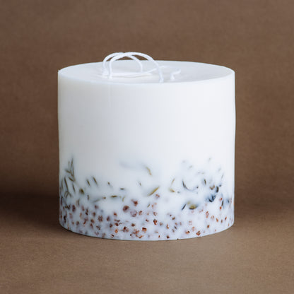 Forest berries large 3-wick pillar candle