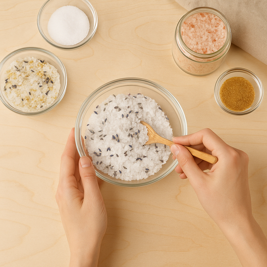 Body scrub & bath salt workshop 45min