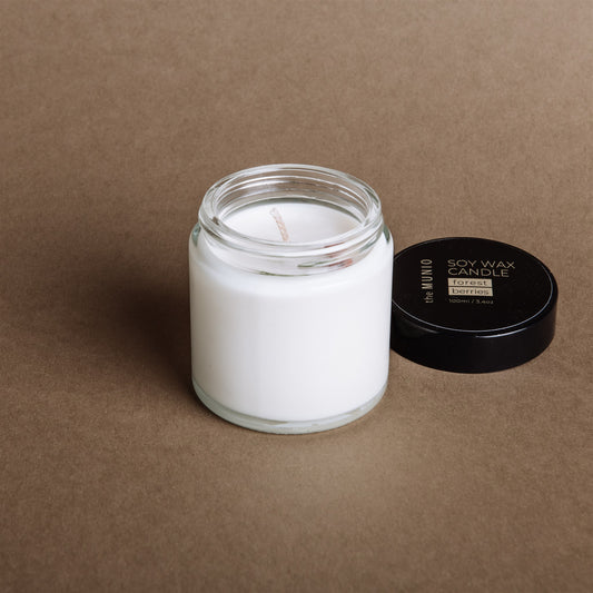 Forest berries mini candle in glass votive