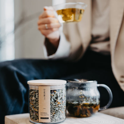 Wild flowers herbal tea