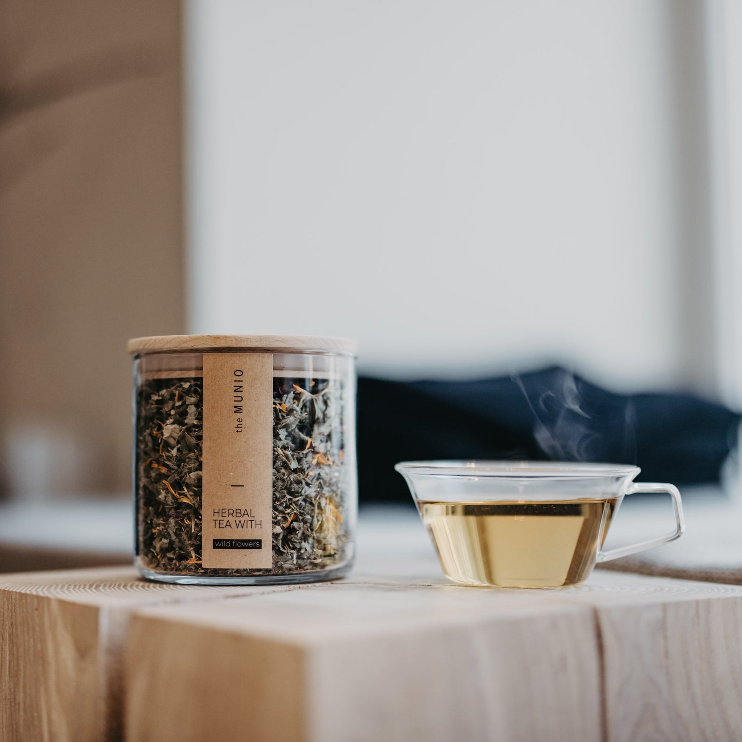 Wild flowers herbal tea