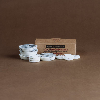 Forest berries scented wax rounds