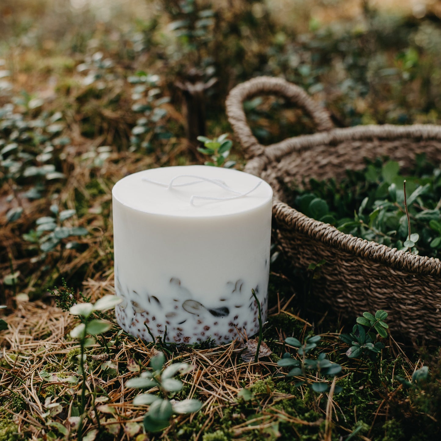Forest berries large 3-wick pillar candle